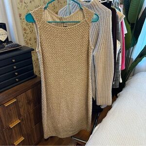 St John gold dress sz 10